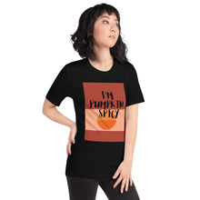 Load image into Gallery viewer, &quot;Pumpkin Spicy&quot; Worldviews Short-Sleeve Unisex T-Shirt
